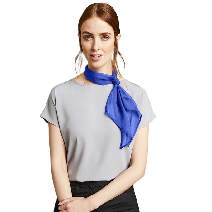 Premier Dames/vrouwenwerk Chiffon Formele Sjaal (Koninklijk)