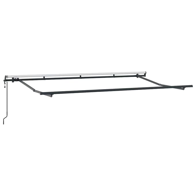 vidaXL - Zonnescherm - Frame - Antraciet - 4 - x - 2 - m - Metaal