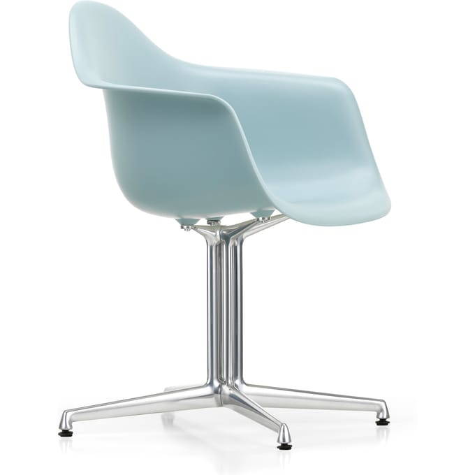 Vitra Eames Plastic Fauteuil DAL - ijsgrijs RE