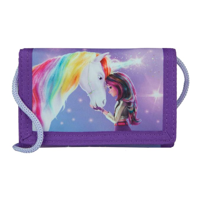 Unicorn Academy Portemonnee voor Kinderen met Koord