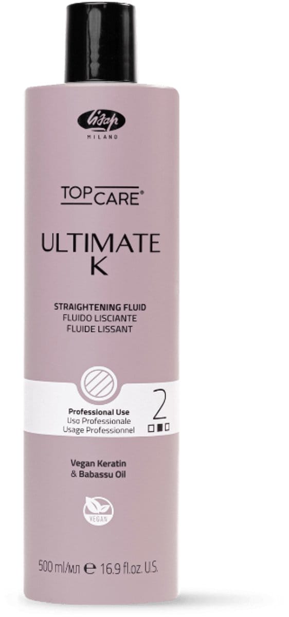 Lisap Top Care Ultimate K Straightening Fluid Step 2 500ml