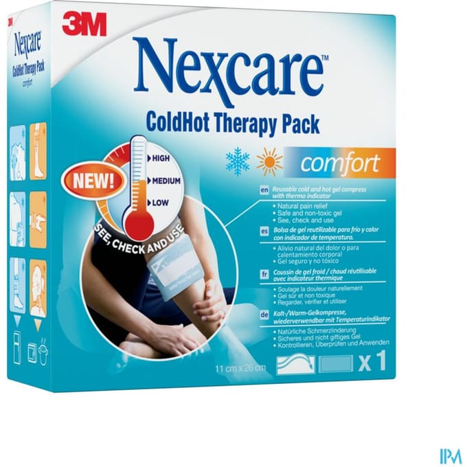 N1571ti-dab Nexcare Coldhot Therapy Pack Comfort Zonetemperatuur Indicator, 260 Mm X 110 Mm
