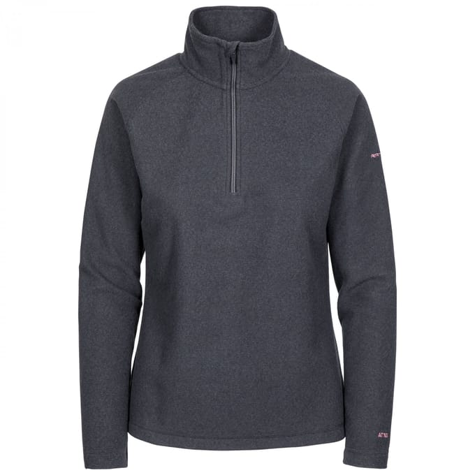 Trespass - Dames Meadows FleeceTop (Houtskool)