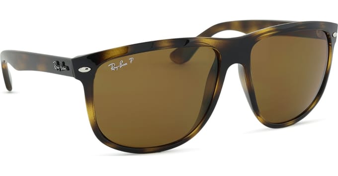 Ray-Ban Zonnebril 4147 710/57 Schildpad Bruin Gepolariseerde 60mm