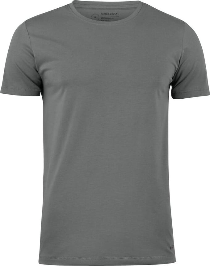 Cutter & Buck Manzanita Roundneck Heren 353408 - Grijs - S