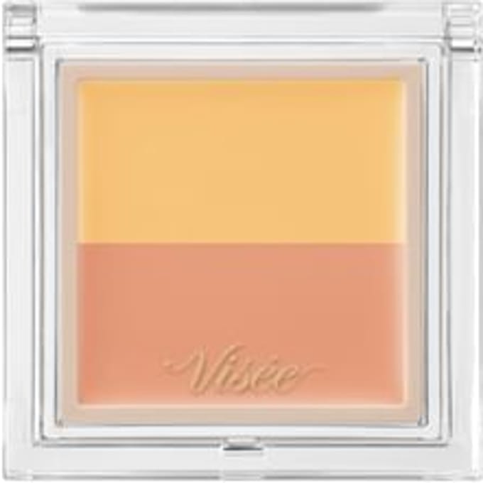 Kose - Visee Color Duo Trick Concealer 07 Yellow Trick