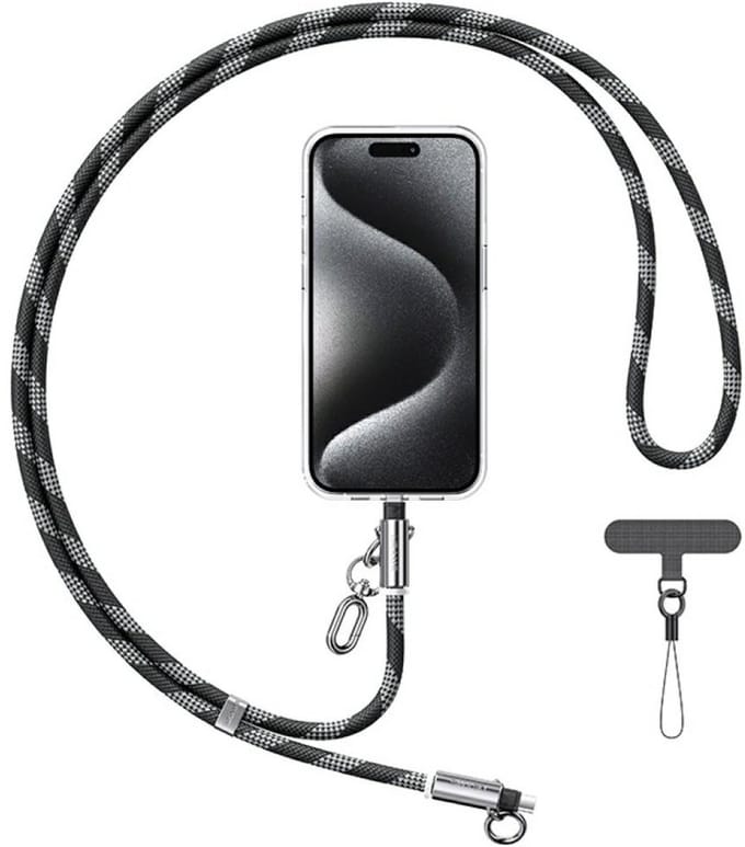 USAMS - USB-C naar USB-C Kabel - 60W - 1.2m - Zwart