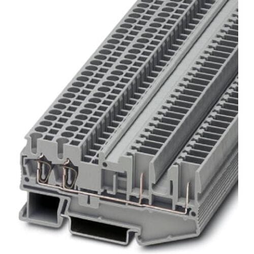 Phoenix Contact 3040038 Doorgangsklem 5.2 mm Spanveer Grijs 50 stuk(s)