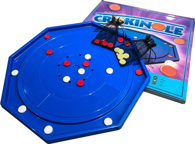 Crokinole - Bordspel - Plastic - Compleet