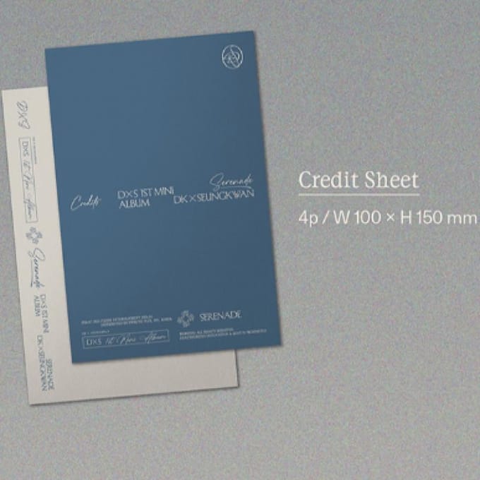 DOKYEOM X SEUNGKWAN (ZEVENTIEN) – 1e Mini-album 'soyagok' COMPACT Ver. 1pcs white