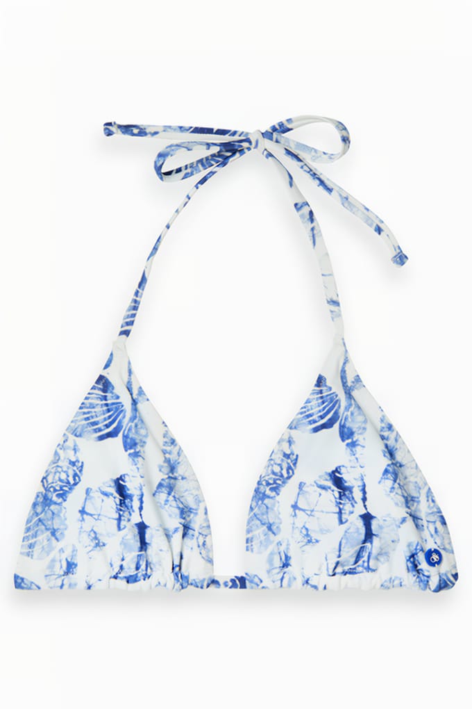 Scotch & Soda Reversible Bikini Top Shell Batik Blue Taglia: S | Bikini Outlet | Donna | Blu