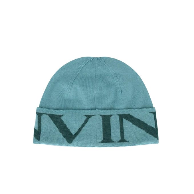 Lanvin Bicolor Virgin Wool Muts