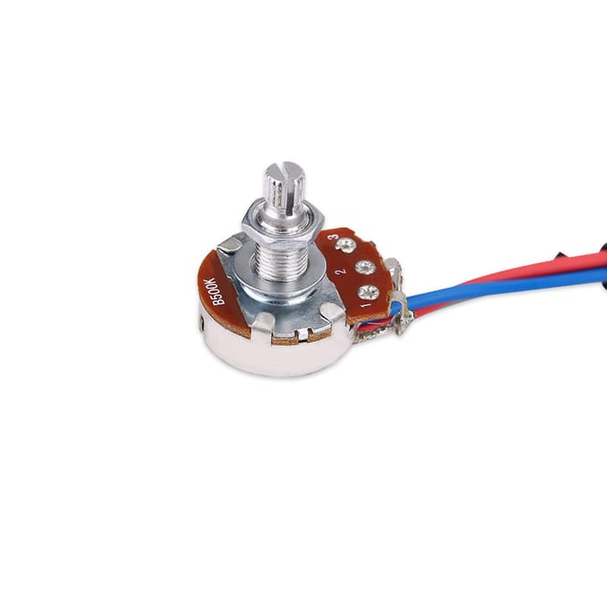 3-weg Voorgeschakeld Schakelaar Bedradingsset voor Dubbel Elektronisch Circuit Elektrische Gitaar gray