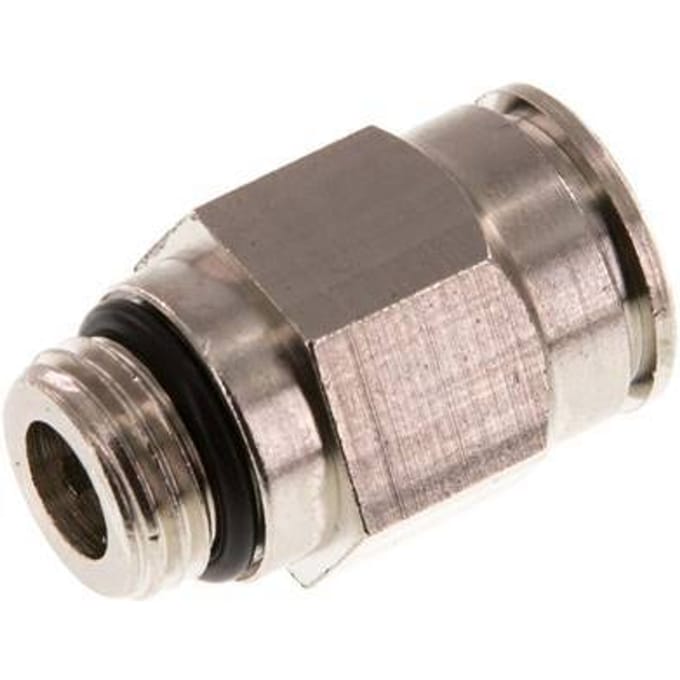 12mm x G1/4'' Messing Insteekfitting Buitendraad NBR [2 Stuks]
