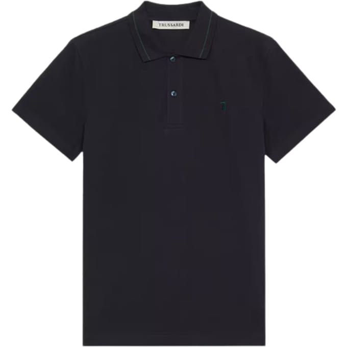 Trussardi regelmatig polo-piquet