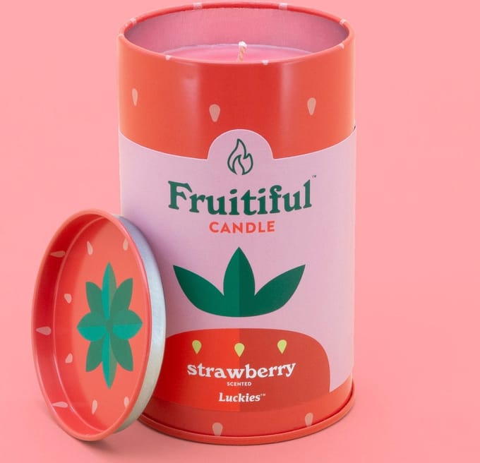 Luckies Fruitiful Fruitkaars - Aardbei