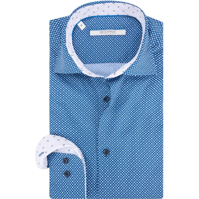 The Blueprint trendy overhemd met lange mouwen
