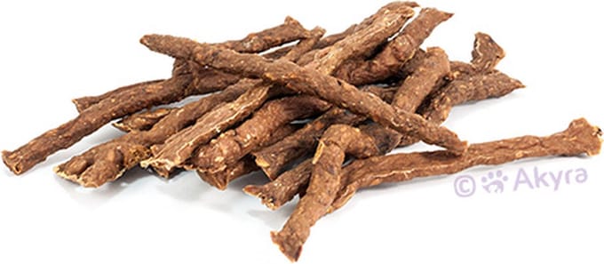 Akyra Sticks Hert - Natuurlijk gedroogde hondensnack - 100 gram