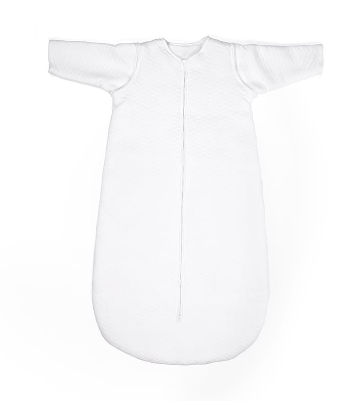 Poetree Kids baby slaapzak 70 cm wit - babyslaapzak 70 cm wit