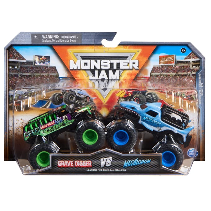 Monster Jam True Metal - officiële monstertrucks - schaal 1:64