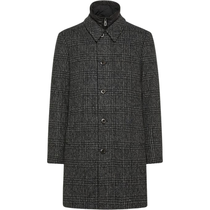 Peuterey Fionghal Check Jackets Grijs Peu5608