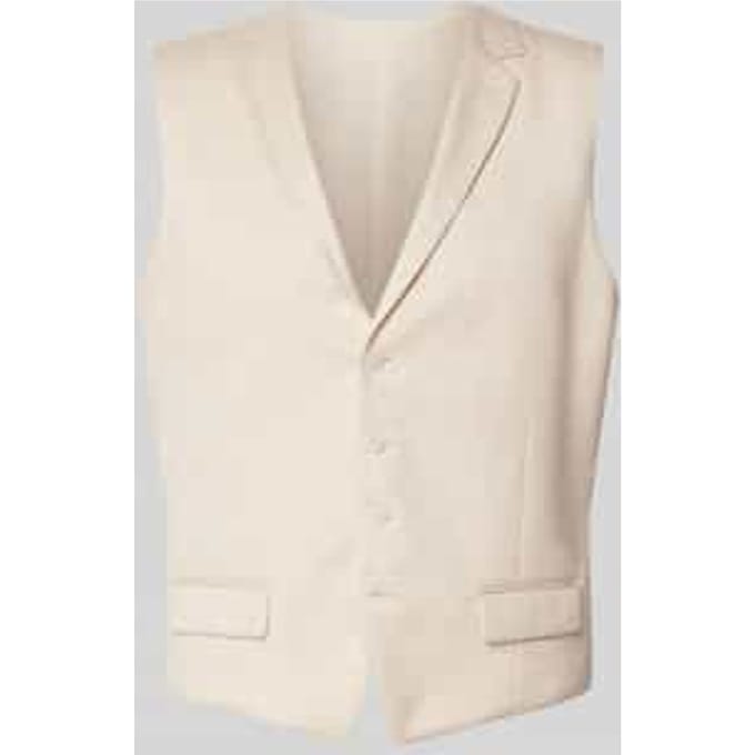 regular fit bodywarmer met reverskraag