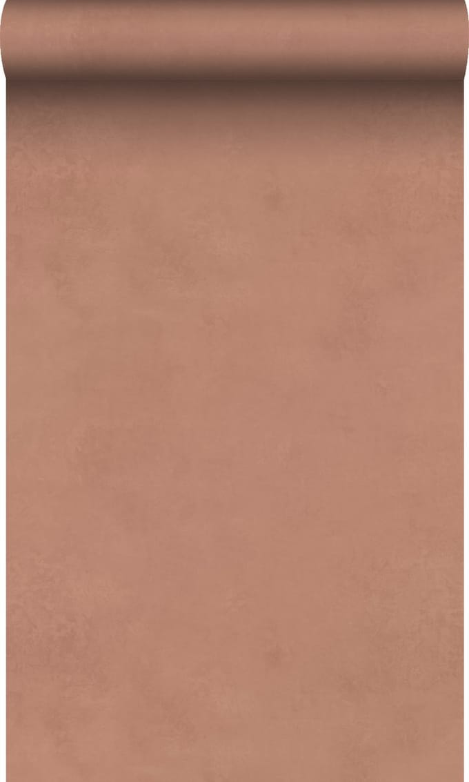 Origin Wallcoverings behang leemstuc terracotta - 50 x 900 cm - 348073