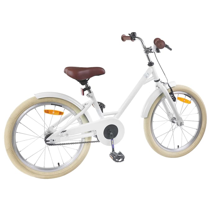 vidaXL - Kinderfiets - 20 - Inch - voor - 6-11 - jaar - oud - Wit