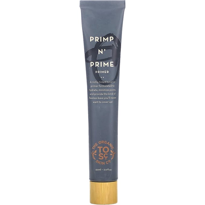 Base de teint Prim and Prime de The Organic Skin Co., Sunkissed, 2 fl oz (60 ml) gray