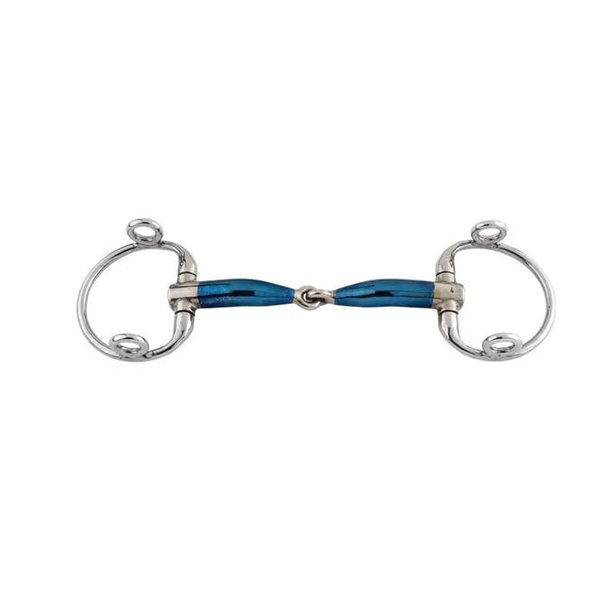 Olijfbit voor paarden Trust Sweet Iron Eggbutt Jointed