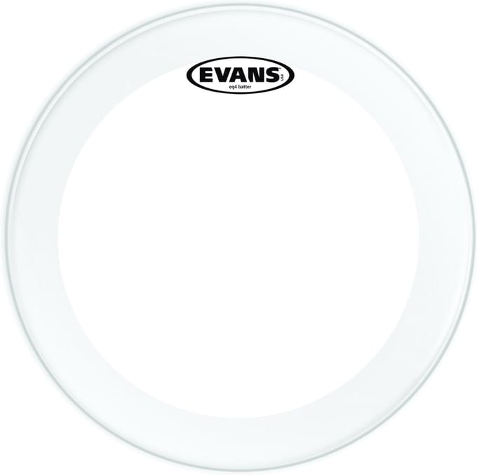 Evans EQ4 Clear 16", TT16GB4, basDrum Batter, Tom Hoop - Bass drumvel