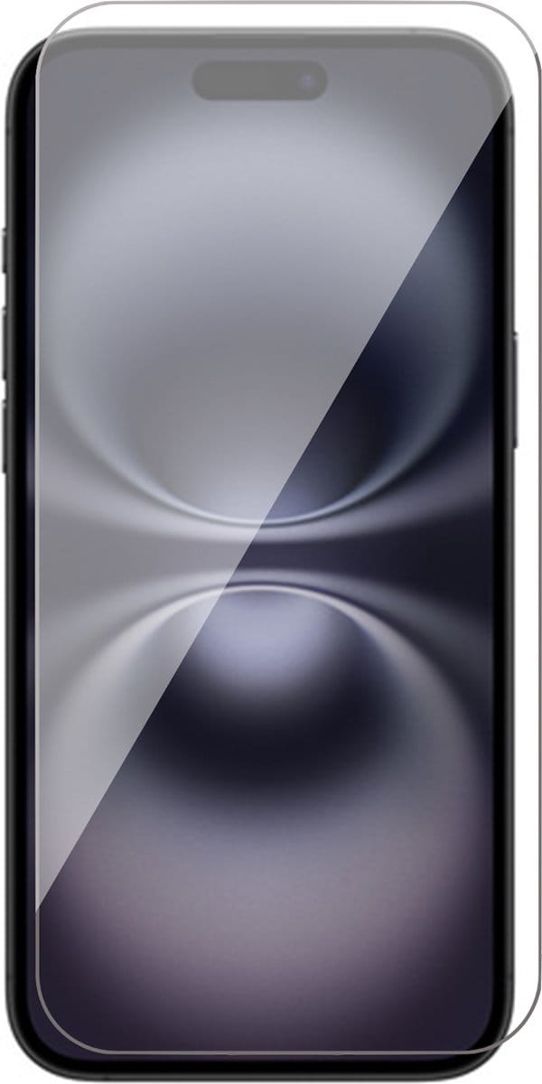 Screenprotector geschikt voor iPhone 16 Plus - Gehard Glazen Tempered Glass Krasbestendige Screen Protector