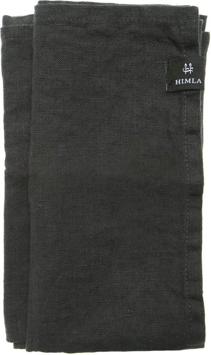 Himla Sunshine Linnen servet - 4 stuks – Kohl