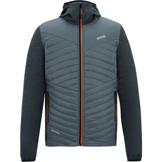 Heren Andreson Marl Hybrid gewatteerde jas