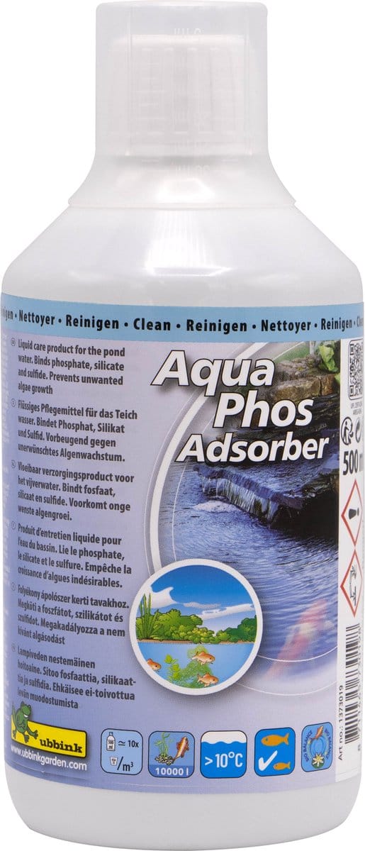 Ubbink - Aqua PO4 Phosphate Adsorber 500ml - Vijverbehandeling