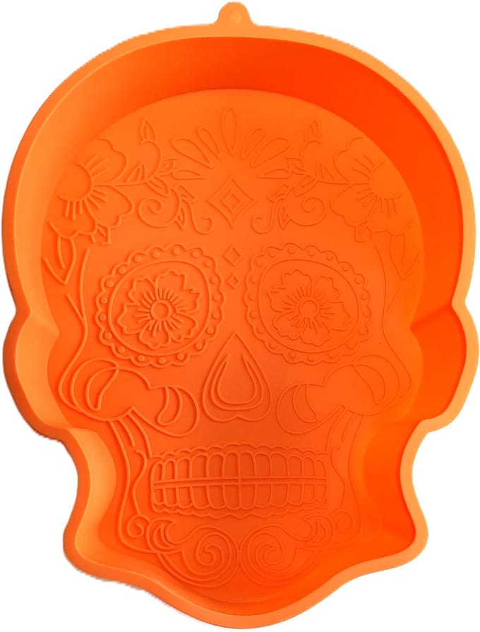 Eizook Halloween vorm SKULL - SCHEDEL- DOODSHOOFD - 30 *23,5 *6.5 cm - Dia de Muertos