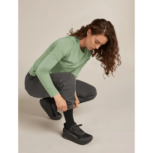 Icebreaker Marino Hike+ Liner Crew Sokken Dames (Maat - S, Kleur - BLACK)