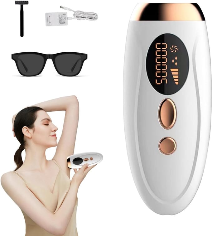 MKSS® Laser Ontharingsapparaat - IPL Ontharing - Mannen & Vrouwen - Wit
