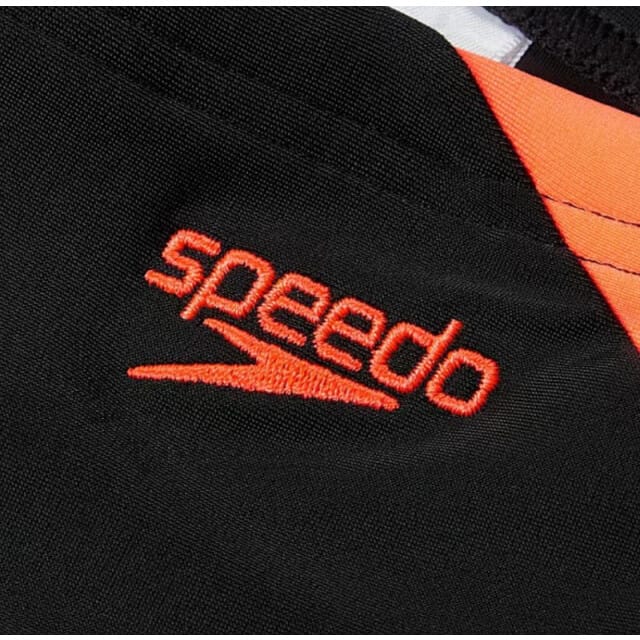 SPEEDO eco h-boom logo splice jam bla/red 003152-17377