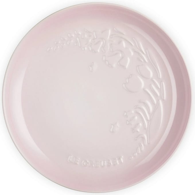 Le Creuset Dinerbord 22cm Jardin Collectie Shell Pink