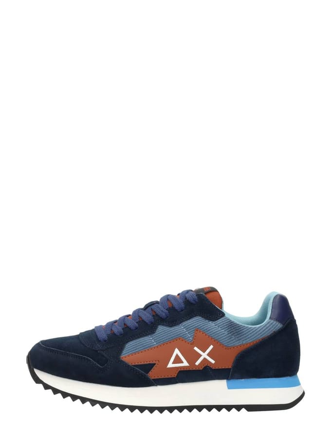SUN68 Niki Crazy Winter Sneakers Laag - blauw - Maat 40