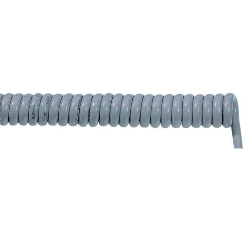 LAPP 70002649 Spiraalkabel ÖLFLEX® SPIRAL 400 P 2000 mm / 6000 mm 2 x 1 mm² Grijs 1 stuk(s)