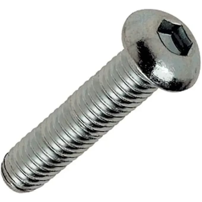 Zakje met 25 verzinkte schroeven Black Bearing M5 x 20 CHC