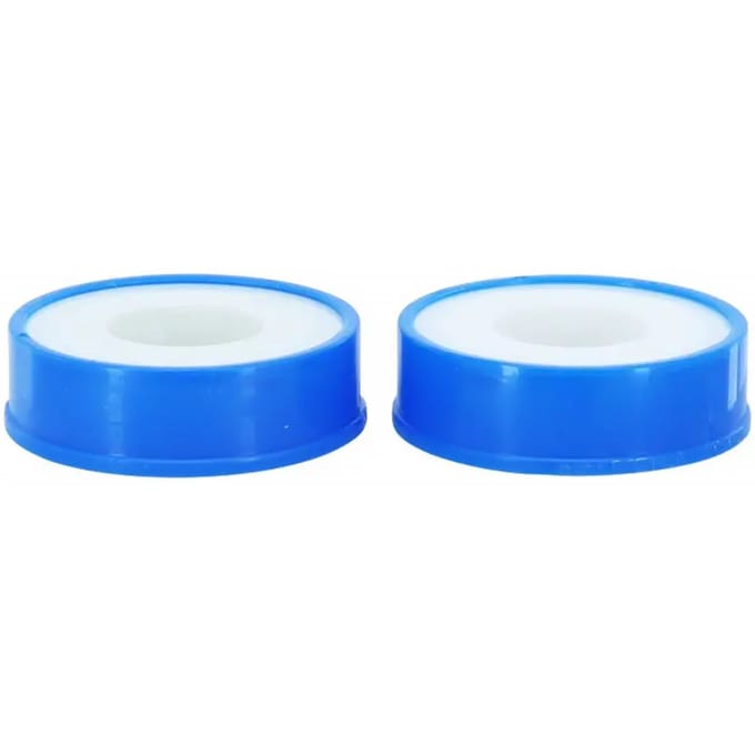 PTFE waterafdichtingstape blister (2 stuks) - wit 12mm x 12m