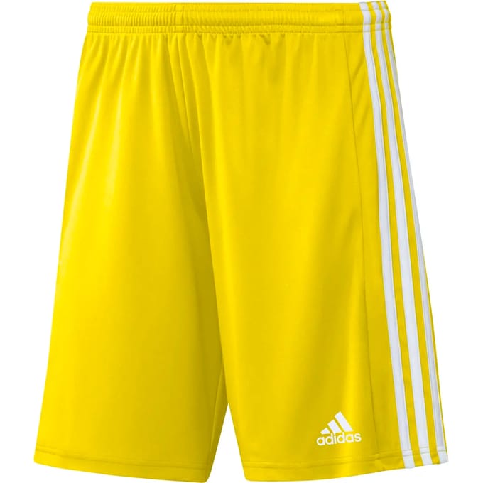 Adidas Squadra 21 Short Heren - Geel / Wit | Maat: M