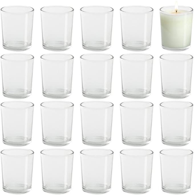 Allecto - Kristalheldere Votief Theelichten Set - Decoratieve