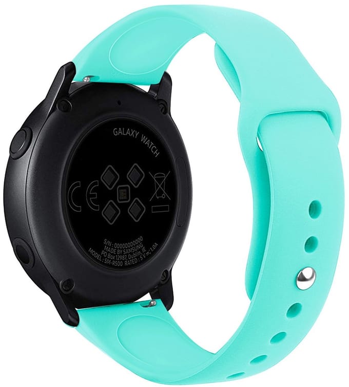 Sportbandje - Samsung Gear S3/Galaxy Watch 46mm - mint siliconen
