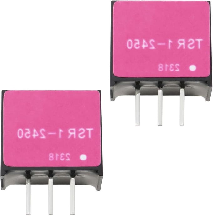 Allecto Plus - 2 stuks Niet-geïsoleerde DC/DC converter 5V 1A - Schakelende Regulator voor Apparaat Installaties met Efficiënte Stroomconversie