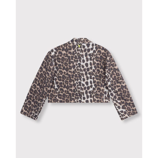 Alix The Label 2602402565 animal cropped blazer