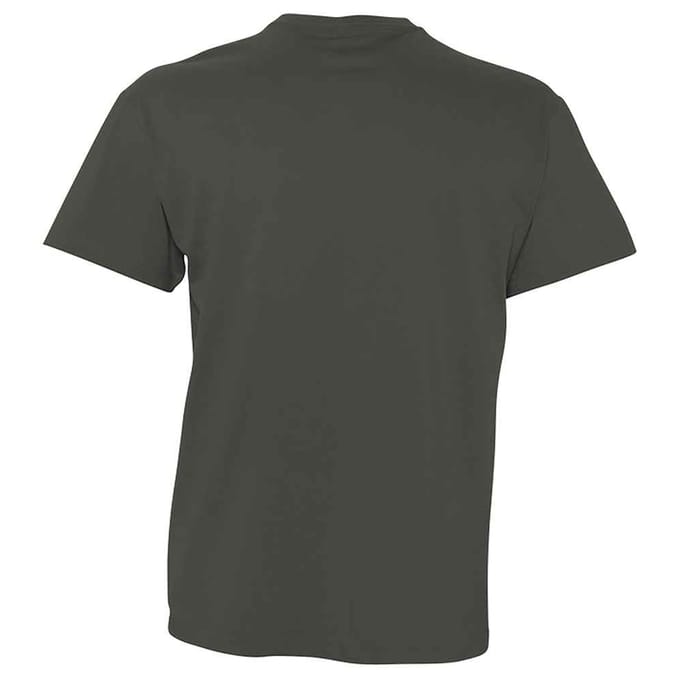 SOLS Heren Victory V-hals T-shirt (Donkergrijs massief)